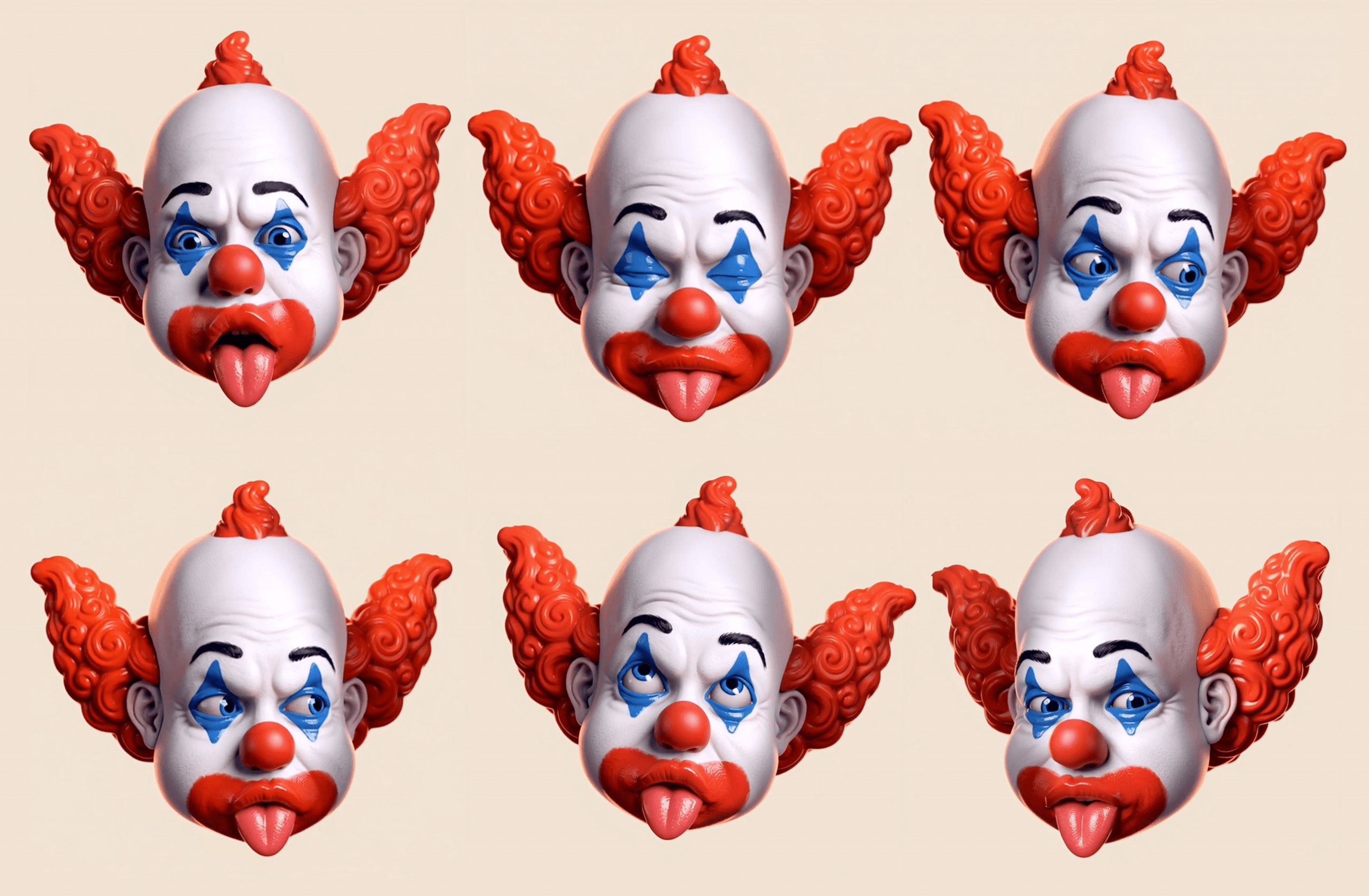CLOWN TËTES