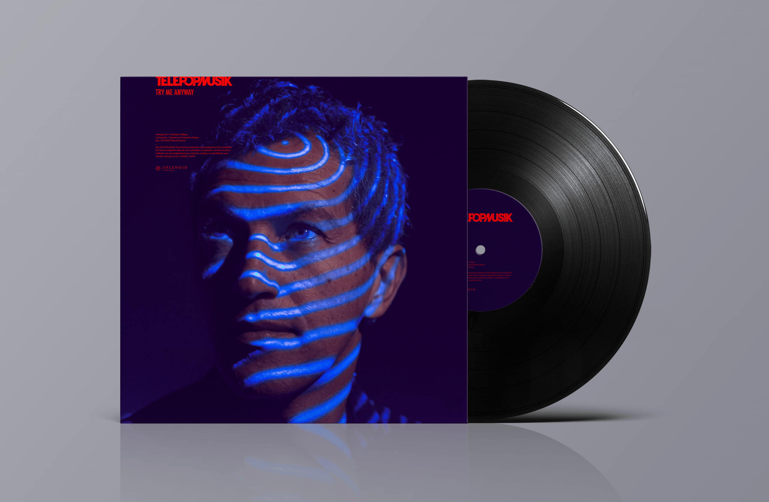 Vinyl RECTO BLUE